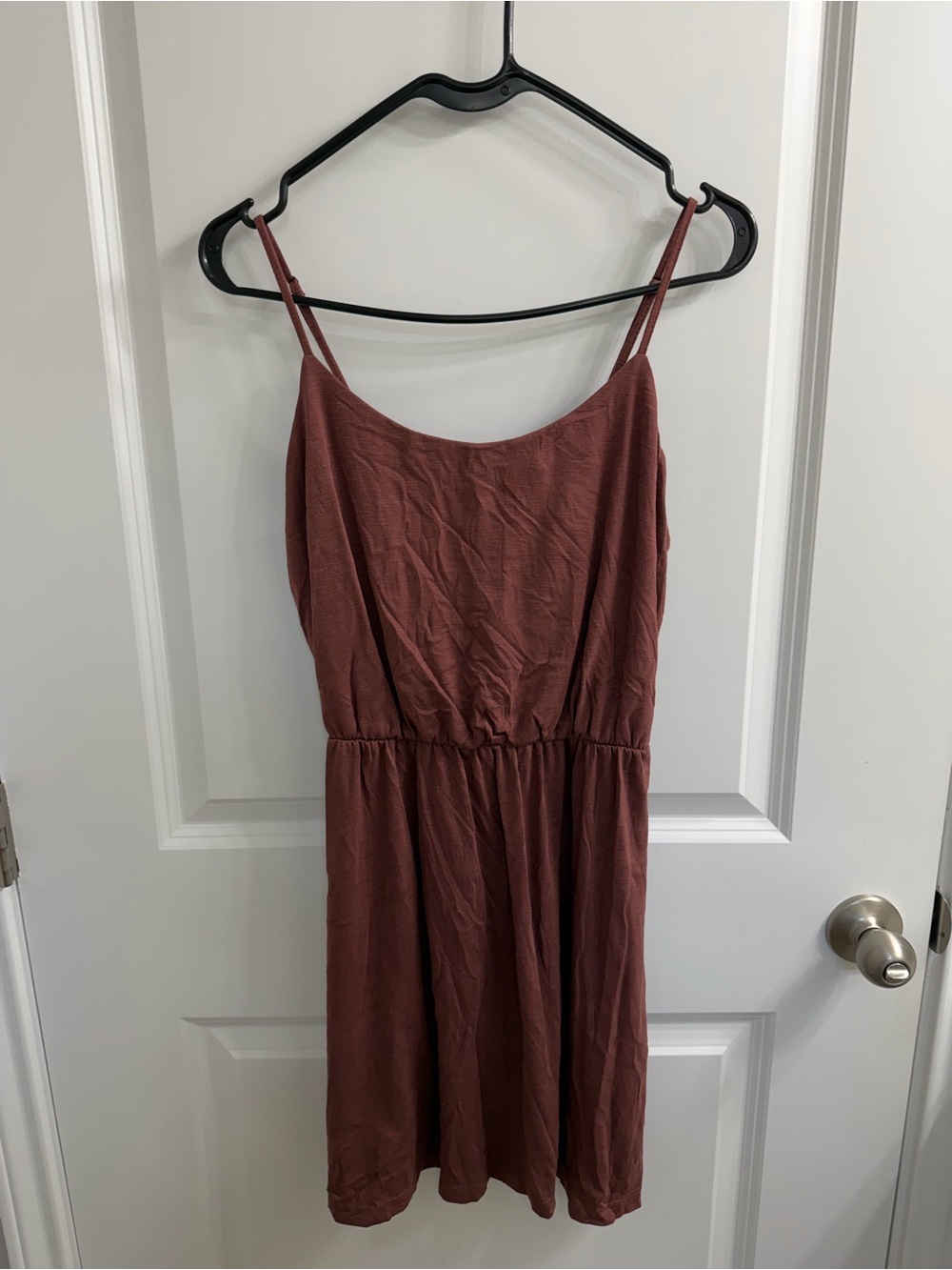 Old Navy Women’s Rust Brown Spaghetti Strap Dress